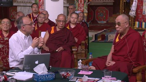 Michel Bitbol e il Dalai Lama tra quanti e Vacuità.