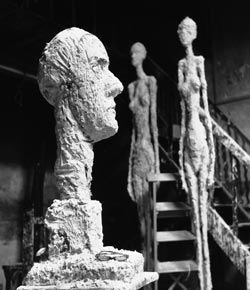 Alberto Giacometti - Grande tête, 1960 (Foto di E. Scheidegger)
