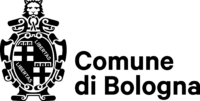 Logo del Comune di Bologna in bianco e nero